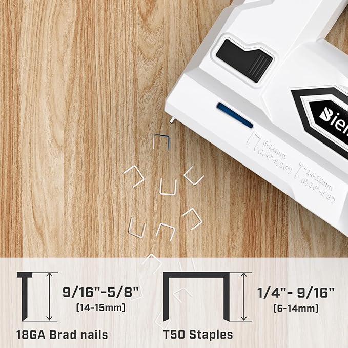 Bielmeier™ 2-in-1 Cordless Staple & Nail Gun Kit