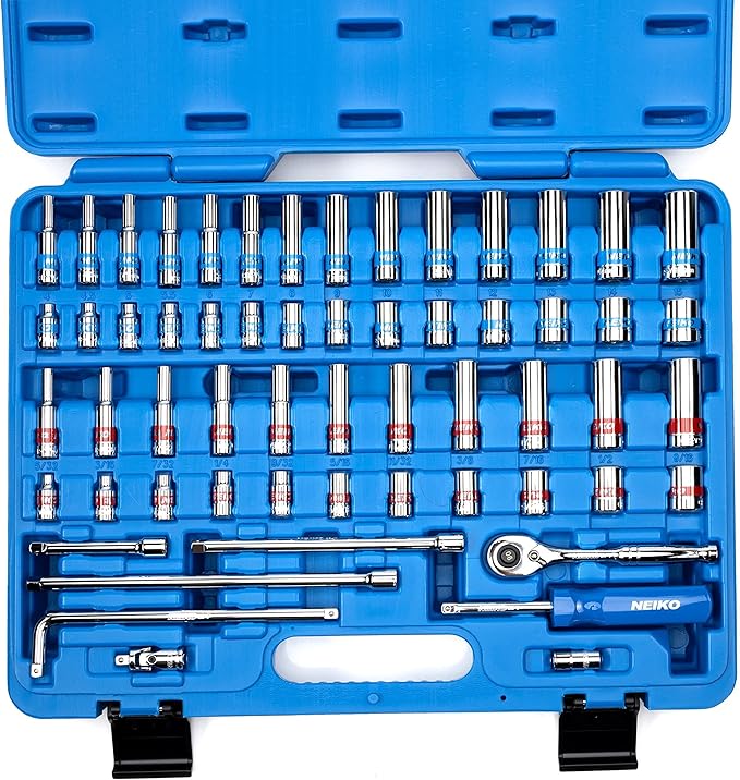 GearMax™ 58-Piece Ratchet & Socket Set