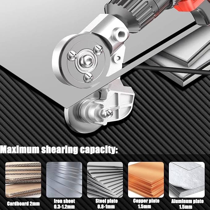 ShearPro™ Metal Cutter Drill Attachment