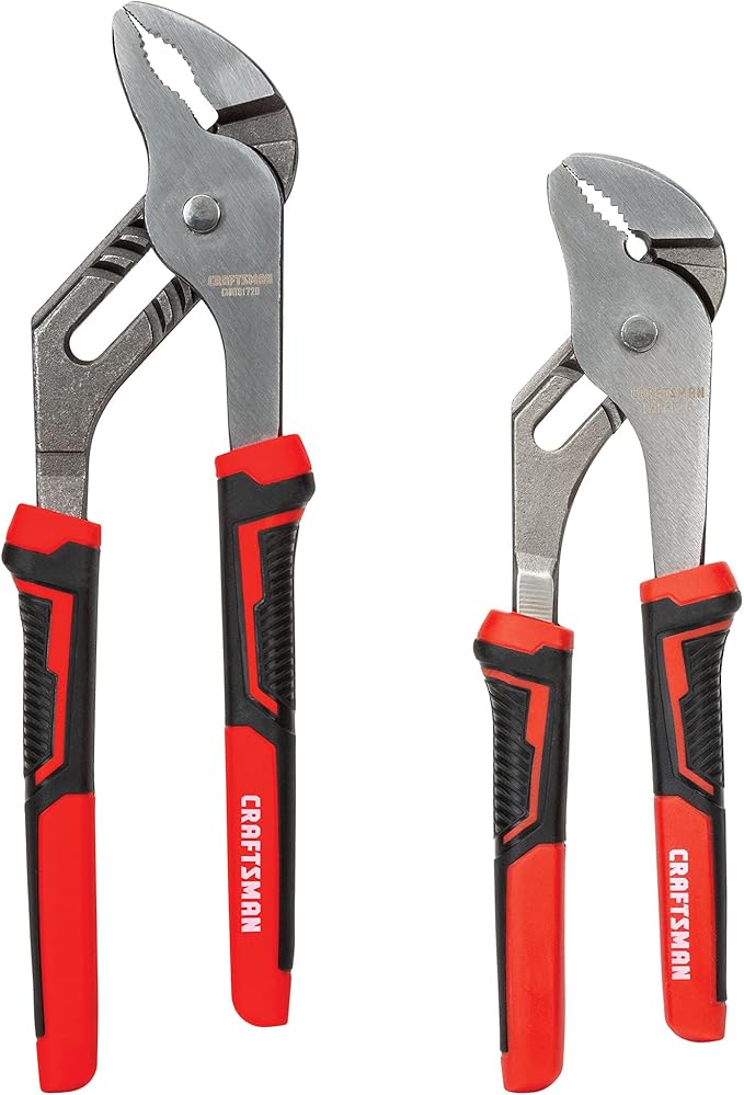 GripForce™ 2-Piece Groove Joint Pliers Set
